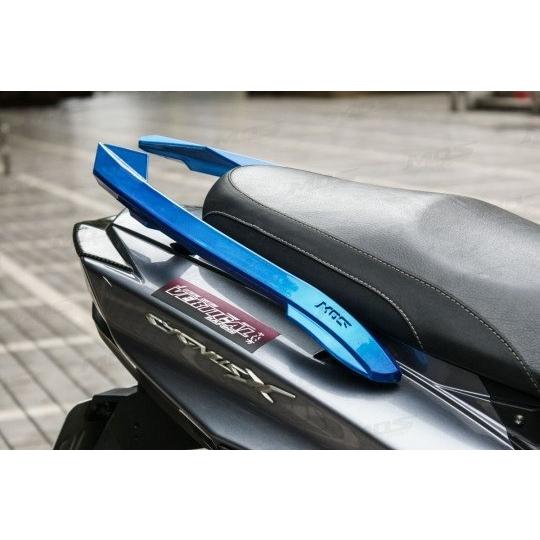 シグナスX 4型　5型　グラブバー チタンカラータンデムバー モス（MOSS） MOS AK Air Power タンデムバー シグナスX MK 4／5