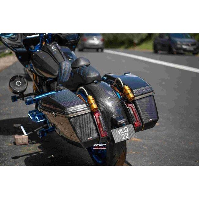 X-TOP エックストップ リアフェンダー タイプ：3K綾織ツヤあり ROAD GLIDE 117 STREET HARLEY-DAVIDSON ハーレーダビッドソン フェンダー関連 外装_6