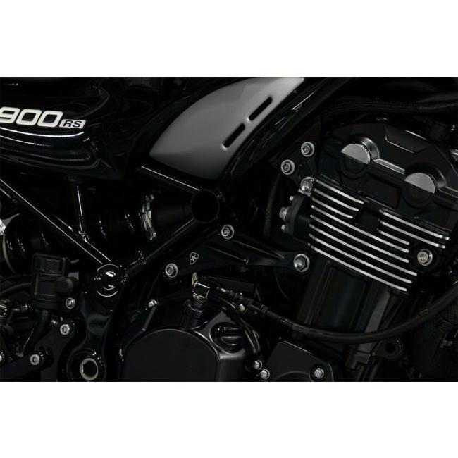 TRICKSTAR トリックスター エンジンハンガーセット カラー：ブラック Z900RS CAFE SE KAWASAKI カワサキ エンジンマウントブラケット エンジンパーツ エンジン
