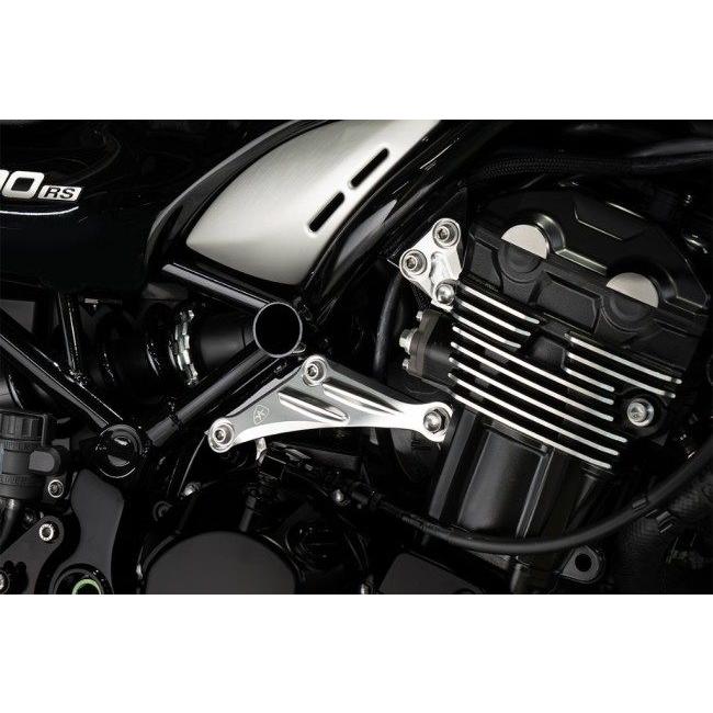 TRICKSTAR トリックスター エンジンハンガーセット カラー：シルバー Z900RS CAFE SE KAWASAKI カワサキ エンジンマウントブラケット エンジンパーツ エンジン