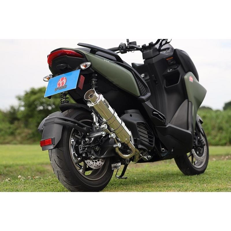 YAMAHA ロードスター1600（xv1600）用 SP忠男マフラー SP忠男 スペシャルパーツ忠男 PURESPORT”S”ステンレス X FORCE NMAX155