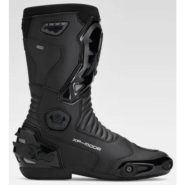 XPD XP-MODE バイクブーツ 42(26.5)サイズ ブラック Xpd XPD エックスピーディー XP-MODE H2OUT レーシングブーツ