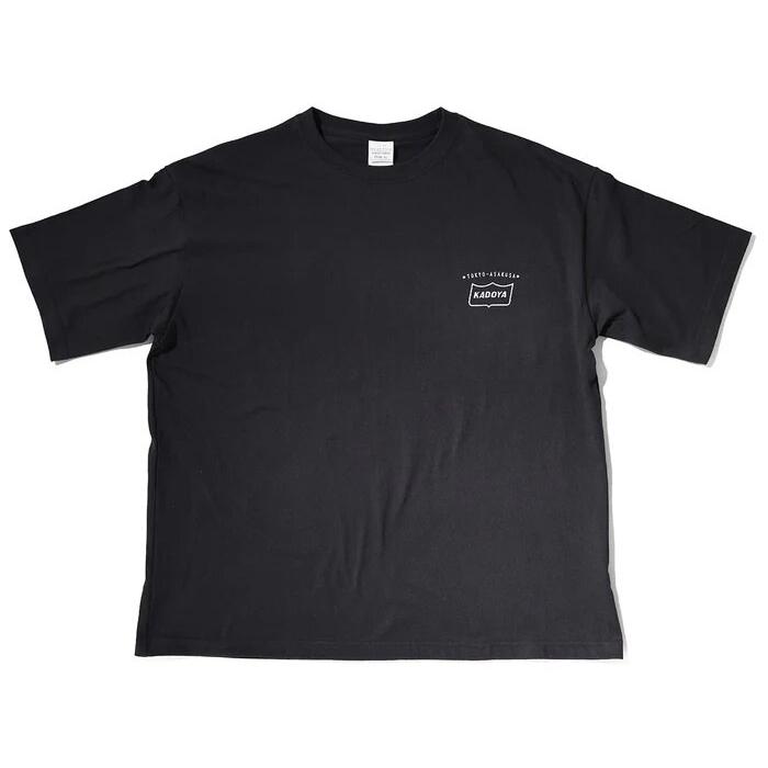 Big Silhouette Tshirts BLK Lサイズ 7/18限定 カドヤ（KADOYA） BIG SILHOUETTE-T サイズ：LL Tシャツ アパレル