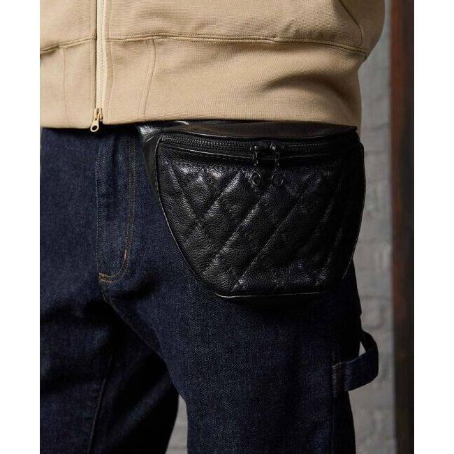 カドヤ　ベルトポーチ カドヤ（KADOYA） HFG／WAIST SIDE BAG-PTD ベルトサイズ：L ウエスト