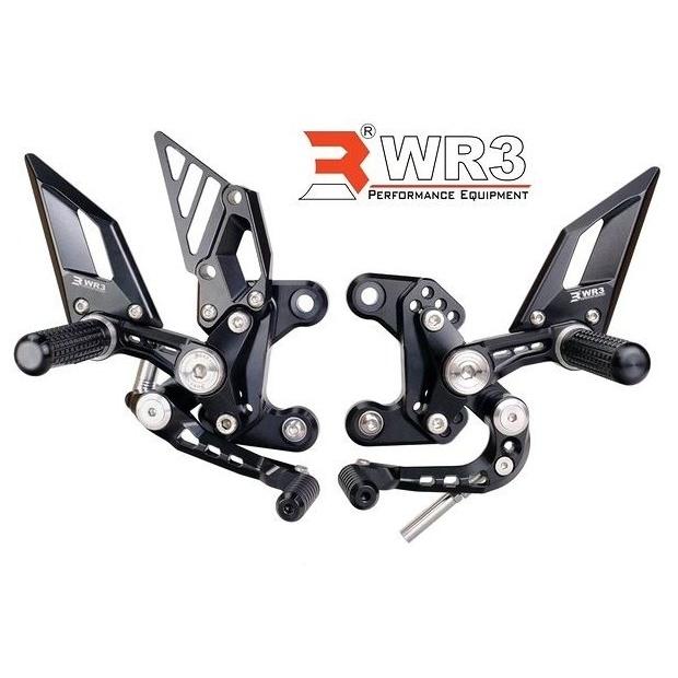 WR3 ダブルアールスリー RSシリーズ バックステップキット ワッシャーカラー：グリーン CBR250RR HONDA ホンダ バックステップ ステップ 足回り_1