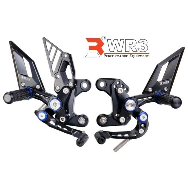 WR3 ダブルアールスリー RSシリーズ バックステップキット ワッシャーカラー：グリーン CBR250RR HONDA ホンダ バックステップ ステップ 足回り_4