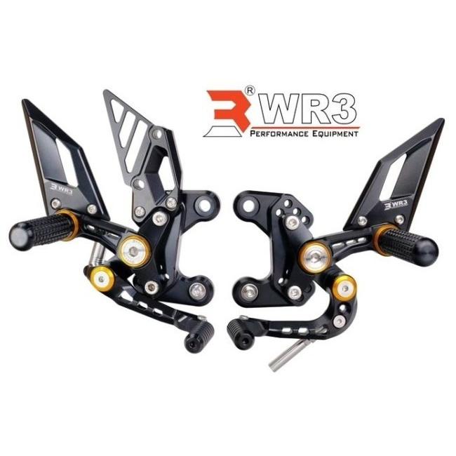 WR3 ダブルアールスリー RSシリーズ バックステップキット ワッシャーカラー：グリーン CBR250RR HONDA ホンダ バックステップ ステップ 足回り_5