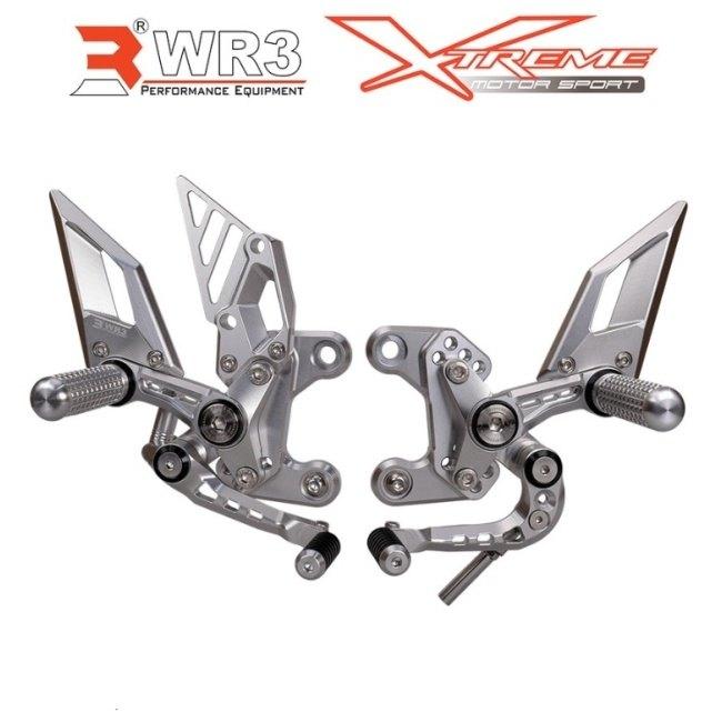 WR3 ダブルアールスリー RSシリーズ バックステップキット ワッシャーカラー：オレンジ Ninja250 FI Z250 KAWASAKI カワサキ バックステップ ステップ 足回り_3