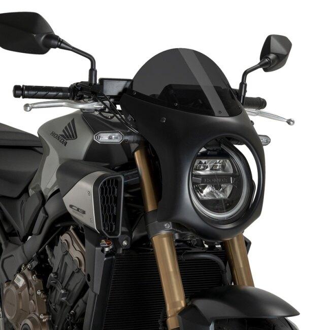 Puig プーチ レトロセミフェアリング BLACK HOUSING (RETRO SEMI