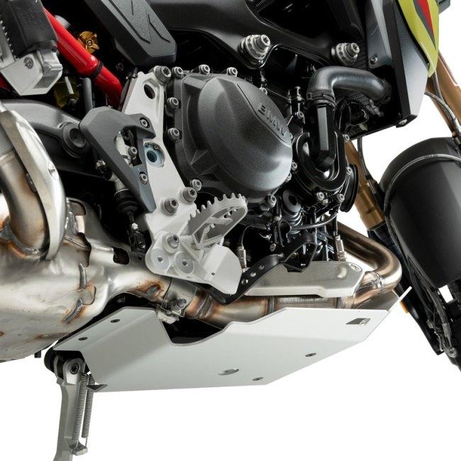 Puig プーチ アンダーガード (OIL-CARTER GUARD) カラー：シルバー F750GS F850GS ADVENTURE F900GS BMW アンダーガード・スキッドプレート フレーム_2
