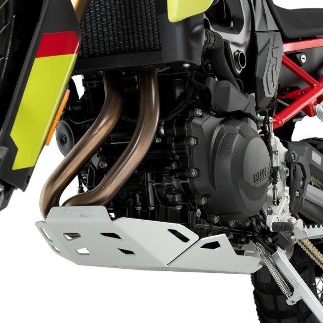 Puig プーチ アンダーガード (OIL-CARTER GUARD) カラー：シルバー F750GS F850GS ADVENTURE F900GS BMW アンダーガード・スキッドプレート フレーム_3