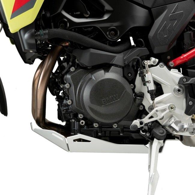 Puig プーチ アンダーガード (OIL-CARTER GUARD) カラー：シルバー F750GS F850GS ADVENTURE F900GS BMW アンダーガード・スキッドプレート フレーム_4
