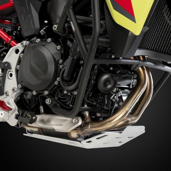 Puig プーチ アンダーガード (OIL-CARTER GUARD) カラー：シルバー F750GS F850GS ADVENTURE F900GS BMW アンダーガード・スキッドプレート フレーム_5