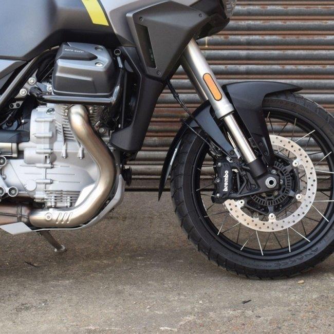 Puig プーチ エクステンドフェンダー フロント (FRONT FENDER EXTENSION) STELVIO MOTOGUZZI モトグッチ フロントフェンダー フェンダー関連 外装_1