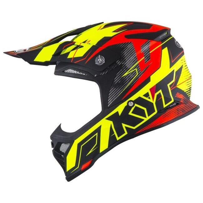 KYT ケイワイティ SKYHAWK [スカイホーク] DIGGER MATT YLW／ORANGE［ディガー マットイエロー／オレンジ］ヘルメット サイズ：XL(61-62cm) ヘルメット | ブランド登録なし | 02