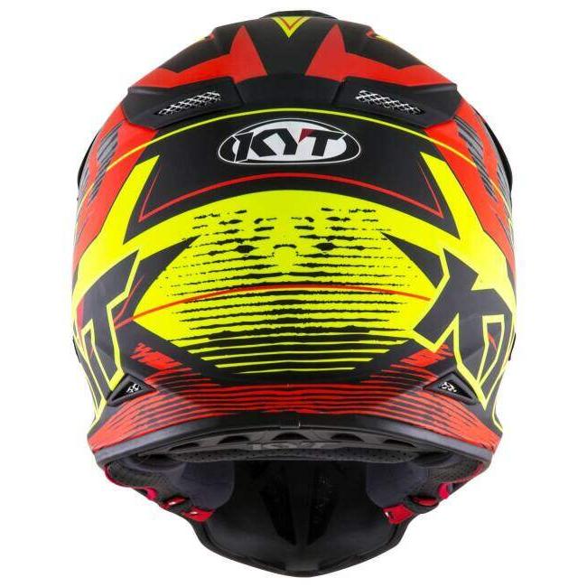 KYT ケイワイティ SKYHAWK [スカイホーク] DIGGER MATT YLW／ORANGE［ディガー マットイエロー／オレンジ］ヘルメット サイズ：XL(61-62cm) ヘルメット | ブランド登録なし | 06