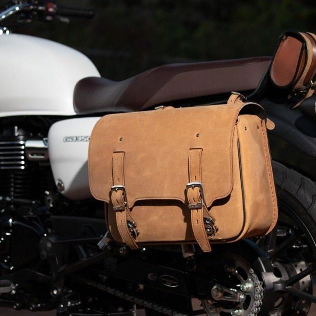DEGNER（デグナー） レザーサドルバッグ カラー：ヴィンテージブラウン