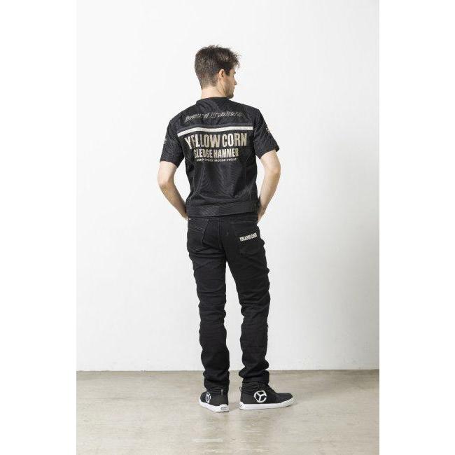 ☆ イエローコーン プロテクティブメッシュTシャツ YMT-007 Lサイズ ☆ YeLLOW CORN プロテクティブメッシュTシャツ メンズサイズ YMT