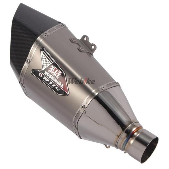 YOSHIMURA ヨシムラ スリップオン R-11SqサイクロンEXPORT SPEC 政府認証 タイプ：ST(チタンカバー) GSX-R1000 GSX-R1000R SUZUKI スズキ スリップオンマフラーの画像