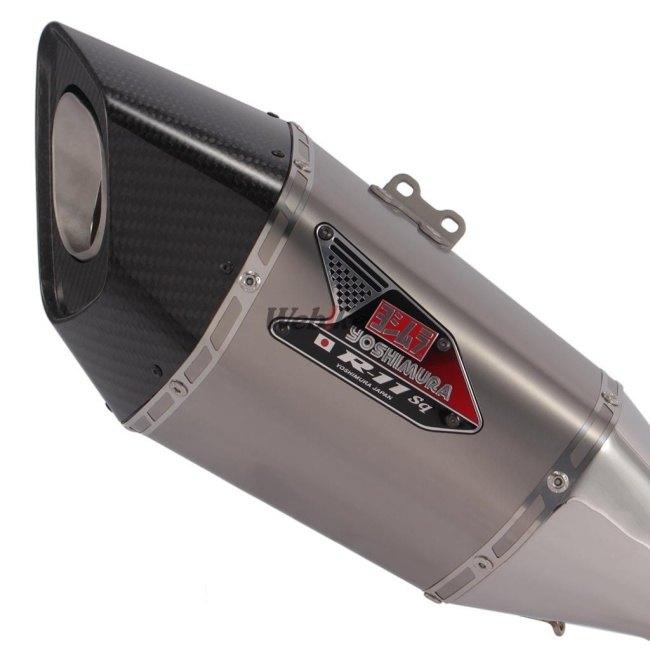 YOSHIMURA ヨシムラ スリップオン R-11SqサイクロンEXPORT SPEC 政府認証 タイプ：ST(チタンカバー) GSX-R1000 GSX-R1000R SUZUKI スズキ スリップオンマフラーの画像