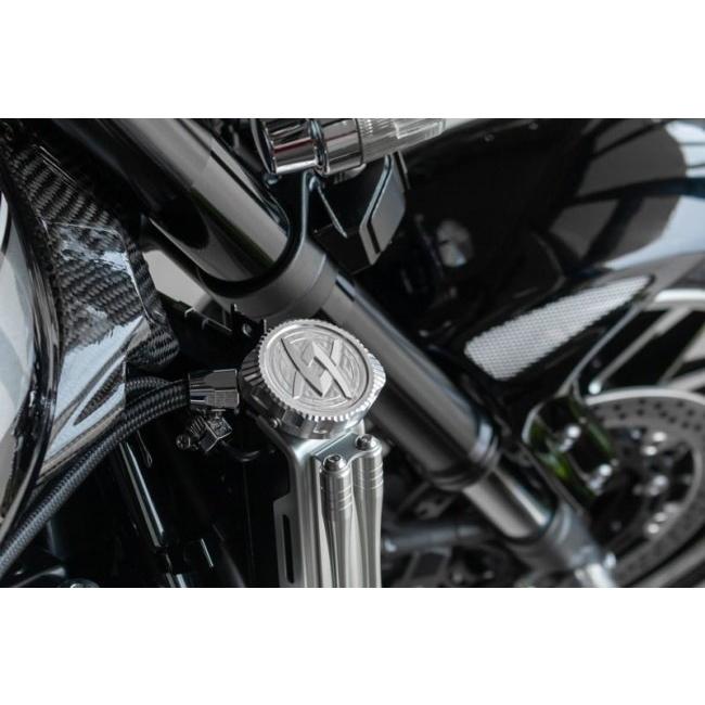 ARCHI アーキ ラジエターキャップカバー カラー：シルバー Z900RS CAFE