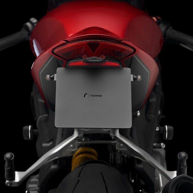 rizoma - リゾマ Fox license plate support kit Speed Triple 1200 RR Bond Edition Breitling RS RX TRIUMPH トライアンフ フェンダーレスキット 飾りつけ