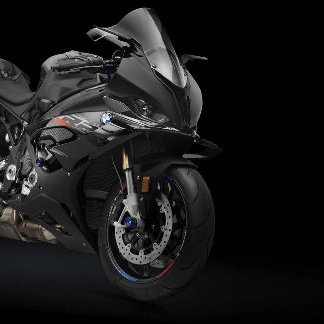 rizoma リゾマ Front axle slider カラー：ブルー M 1000 RR 50 Years R XR S BMW アクスルスライダー フレーム