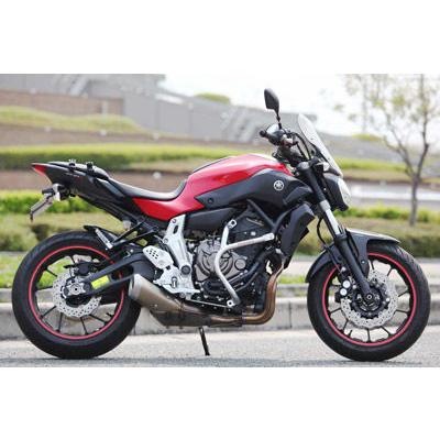 GOLDMEDAL ゴールドメダル スラッシュガード カラー：シルバー MT-07 YAMAHA ヤマハ エンジンガード フレーム