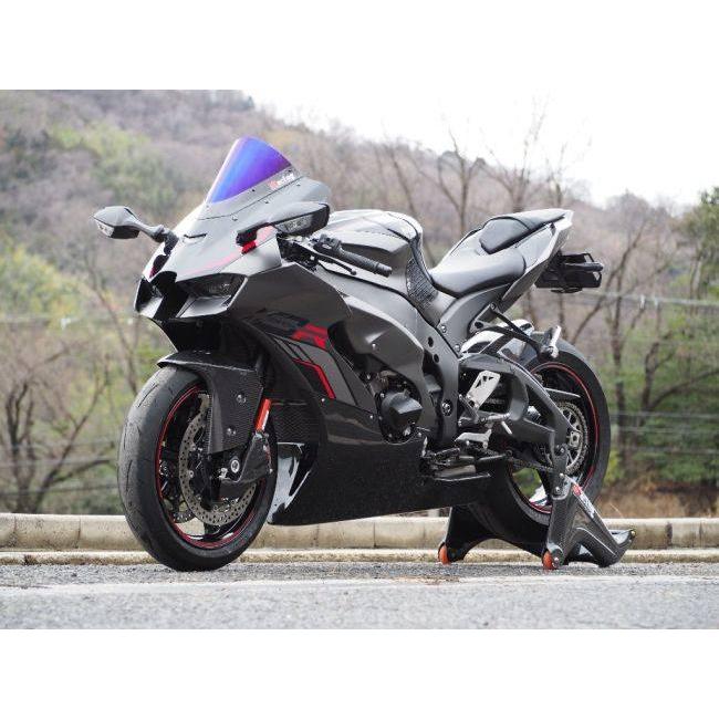 Magical Racing マジカルレーシング チェーンガード タイプ：平織りカーボン製 ZX10R KAWASAKI カワサキ フレームの画像