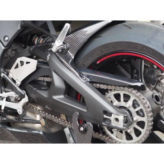 Magical Racing マジカルレーシング チェーンガード タイプ：平織りカーボン製 ZX10R KAWASAKI カワサキ フレームの画像