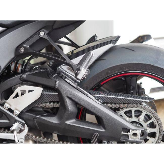 Magical Racing マジカルレーシング チェーンガード タイプ：平織りカーボン製 ZX10R KAWASAKI カワサキ フレームの画像