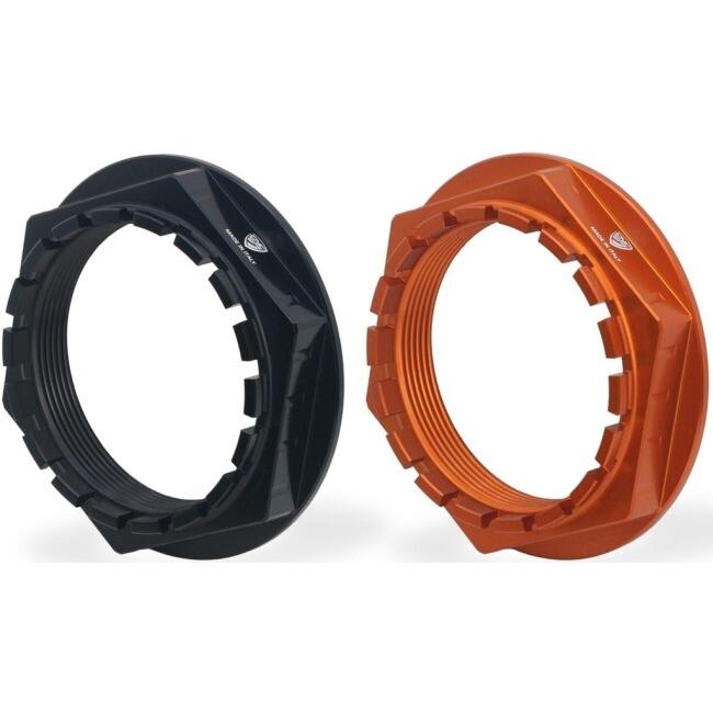 CNC Racing シーエヌシーレーシング リアホイールナット カラー：ブラック Duke 1390 R SD KTM アクスルナット ホイール関連 足回り_1