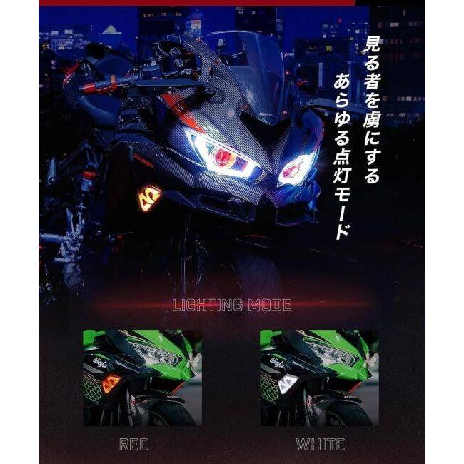 Kaedear（カエディア） Cyber LED カスタムウィンカー Ninja ZX-25R