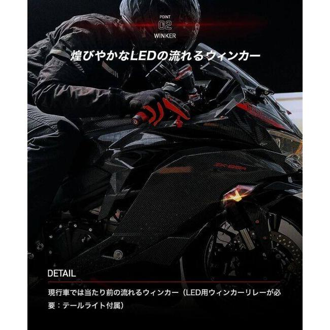 Kaedear（カエディア） Cyber LED カスタムウィンカー Ninja ZX-25R