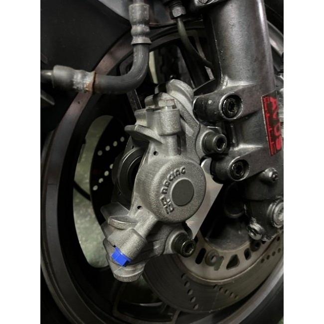 SPEED SHOP ITO スピードショップイトウ GPz900R A1-A6用CP2696キャリパーサポート ボルトカラー：ブラックアルマイト GPz750R KAWASAKI カワサキ ブレーキ_7