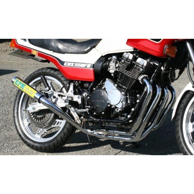 RPM アールピーエム 4in2in1フルエキゾーストマフラー サイレンサーカバー：ステンレス CBX550F HONDA ホンダ フルエキゾーストマフラー マフラー