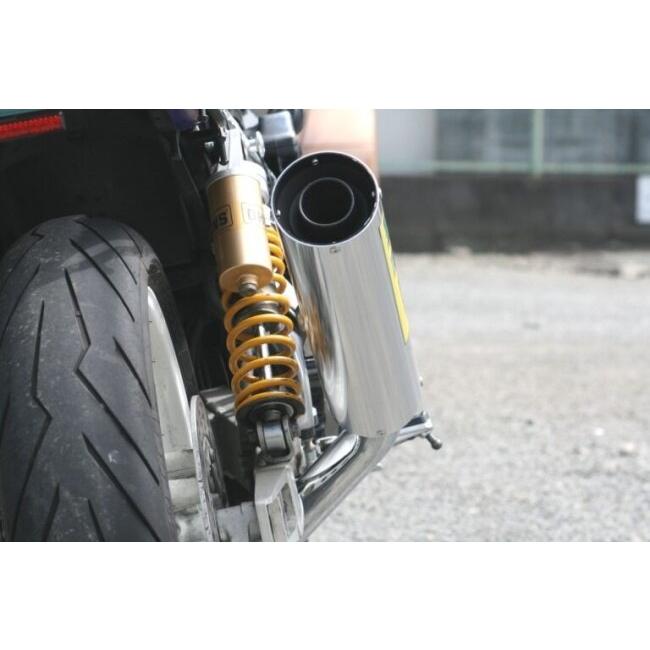 RPM アールピーエム 4in2in1フルエキゾーストマフラー サイレンサーカバー：アルミ XJR400R YAMAHA ヤマハ フルエキゾーストマフラー マフラー_3