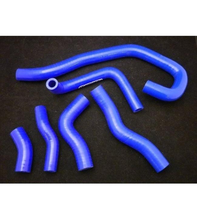 T2 Racing T2レーシング センタープラグ化用 シリコンラジエターホース 【フルセット】 カラー：ブラック NSR250R HONDA ホンダ ラジエーター 冷却関連の画像