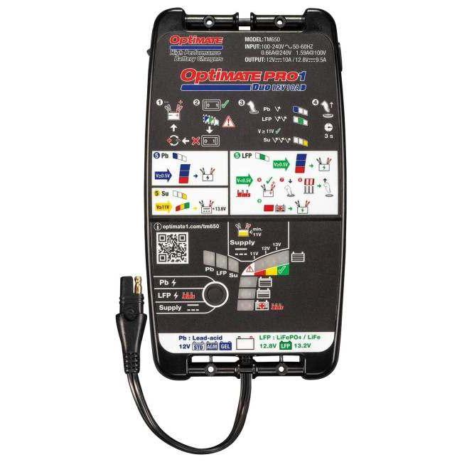 TECMATE テックメイト OptiMate PRO-1 DUO バッテリー充電器