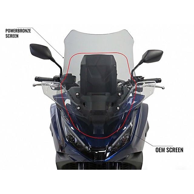 ODAX オダックス Powerbronze スポーツ・フリップスクリーン カラー：クリア NT1100 HONDA ホンダ スクリーン 外装_3