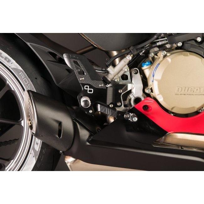 LighTech ライテック アジャスタブル ステップキット PANIGALE 899 1199 1299 V2 DUCATI ドゥカティ バックステップ ステップ 足回り_2
