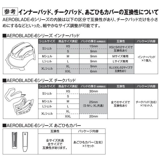 OGK Kabuto（オージーケーカブト） AEROBLADE-6 ADACT［エアロブレード
