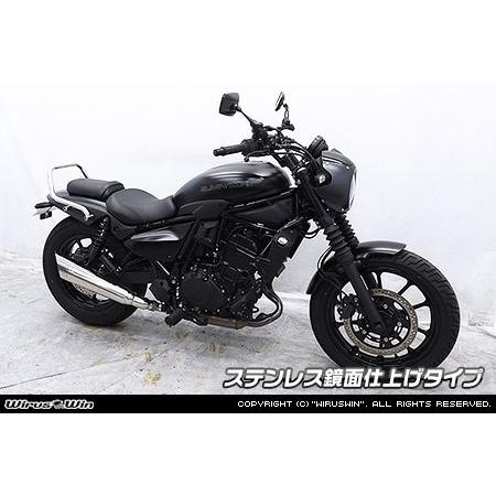 WirusWin ウイルズウィン グラブバー タイプ：ステンレス鏡面仕上げ エリミネーター400 KAWASAKI カワサキ グラブバー・タンデムバー・シーシーバー 外装の画像