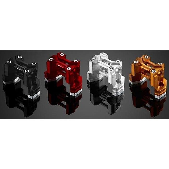 BIKERS バイカーズ Bar Clamp Set 22.2 mm カラー：Purple ハンドルバークランプ ハンドル周辺パーツ ハンドル
