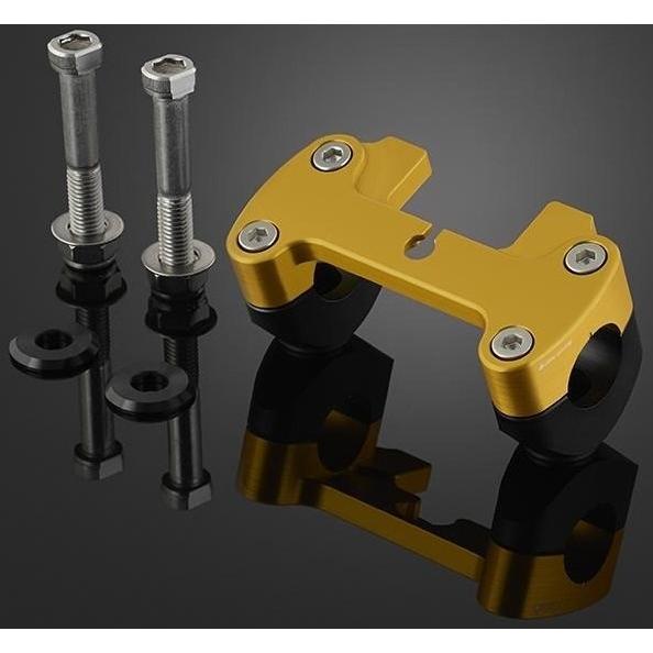 BIKERS バイカーズ Bar Clamp Set (used with BIKERS' FATBAR 28.6mm