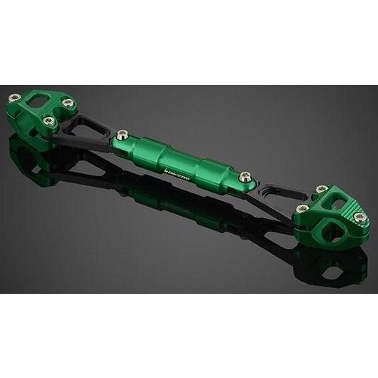 BIKERS - バイカーズ クロスバー (完全無欠手持ち部分用) 色合い：しろがね色 NINJA 650 KAWASAKI カワサキ ハンドルブレース 手持ち部分