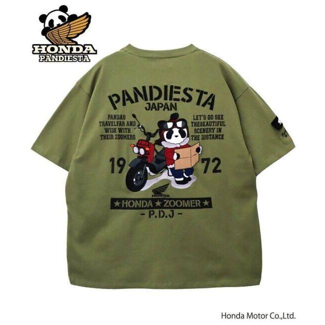 Honda Official Licensed Product ホンダオフィシャルプロダクト SB Pandiesta ZOOMER ミリタリー S／S Tee パンディエスタ サイズ：XL ズーマー HONDA ホンダ_1