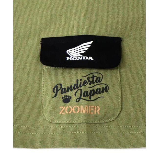 Honda Official Licensed Product ホンダオフィシャルプロダクト SB Pandiesta ZOOMER ミリタリー S／S Tee パンディエスタ サイズ：XL ズーマー HONDA ホンダ_6
