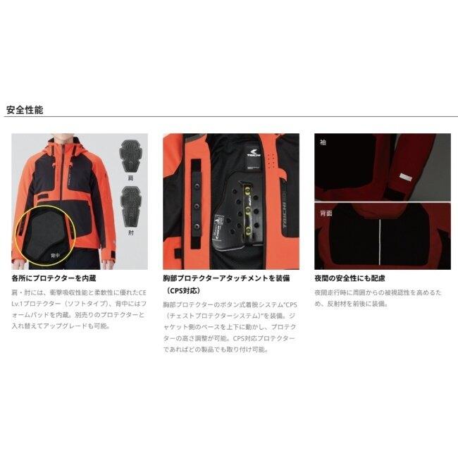 RS TAICHI アールエスタイチ RSJ354 エアー パーカ サイズ：M メッシュジャケット ジャケット アパレル_12
