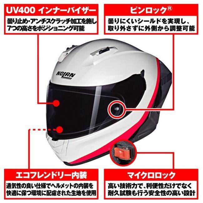 NOLAN（ノーラン） N60-6 SPORT VERNICIATURA SPECIALE(PEARLWHITE